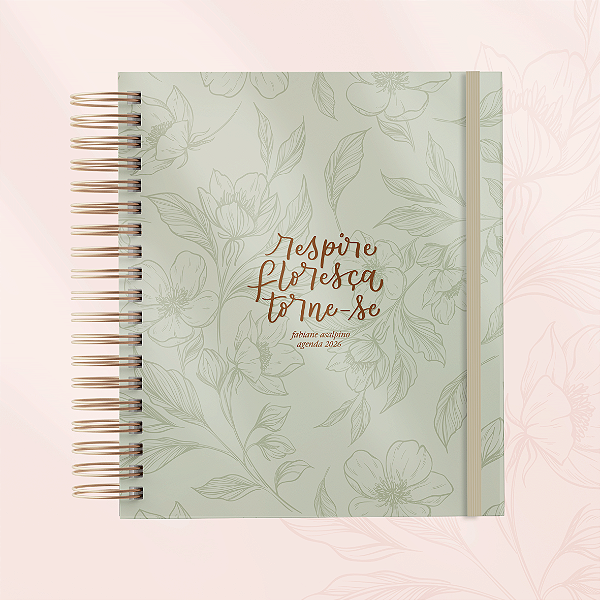 Agenda 2026 Personalizada - Menta