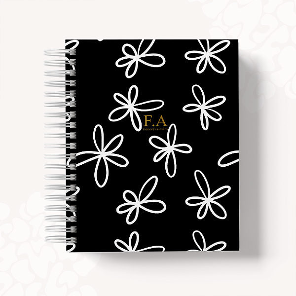 Agenda 2026 Personalizada - Basic Black