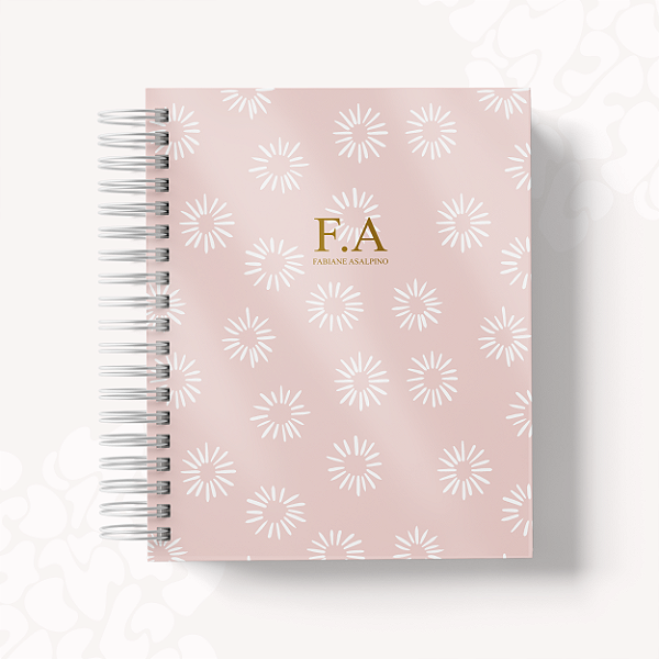 Agenda 2026 Personalizada - Sparks Rosa