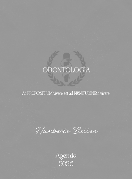 Agenda Masculina de Atendimentos Personalizada - Odontologia