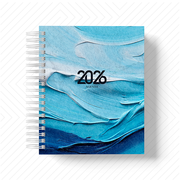Agenda Semanal 2026 Masculina Personalizada