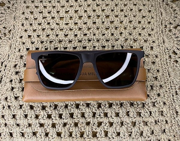 Óculos Maré -  Marrom Escuro