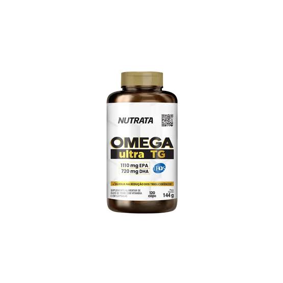 omega 3 ultra tg - nutrata 120 cápsulas
