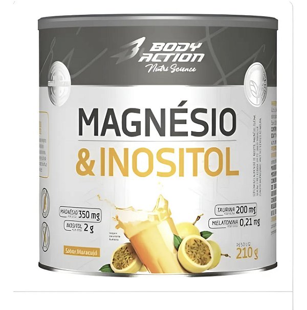 magnesio & inositol body action 210g