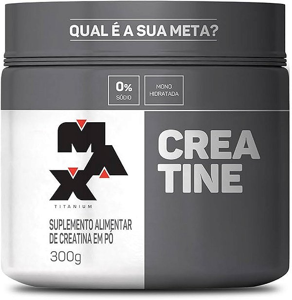 Creatina Max Titanium 100% pura 300 g