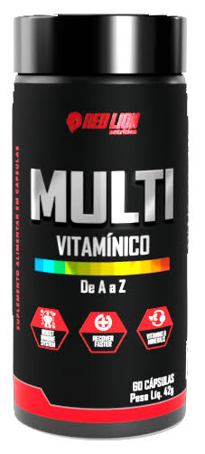 MULTI VITAMÍNICO RED LION 60 CAPS
