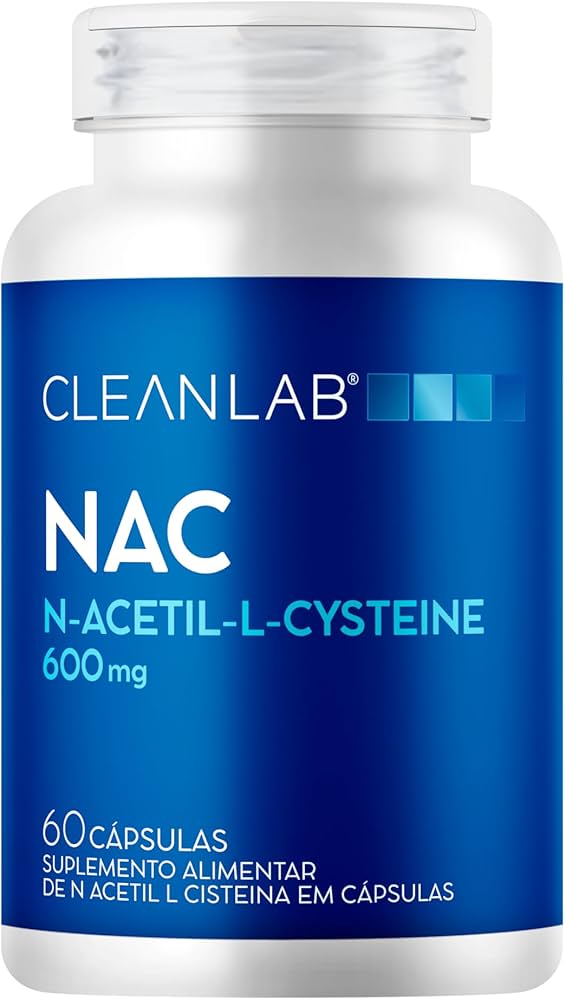 NAC 60 cápsulas - clean lab