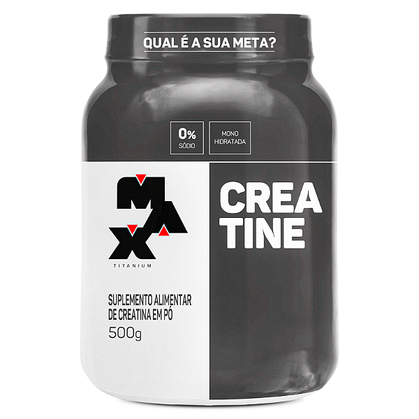 creatina max titanium 500g