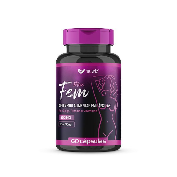 max fem - 60 cápsulas Muwiz