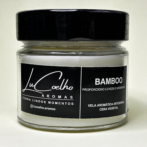 VELA  AROMÁTICA BAMBOO (Linha Clássica)