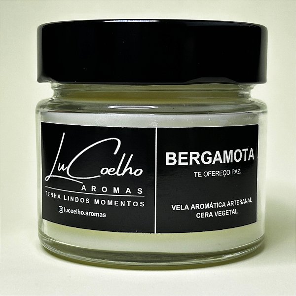 VELA  AROMÁTICA BERGAMOTA (Linha Clássica)