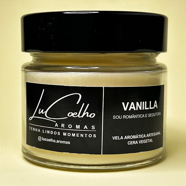 VELA  AROMÁTICA VANILLA (Linha Clássica)