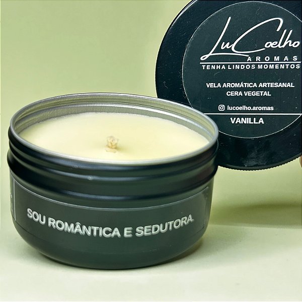VELA  AROMÁTICA VANILLA (Linha Me Leva)