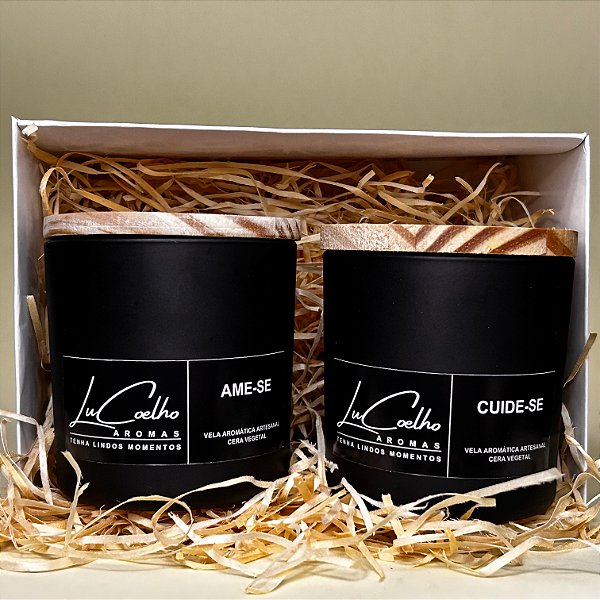Kit Luxo | AME-SE + CUIDE-SE + CAIXA DE PRESENTE