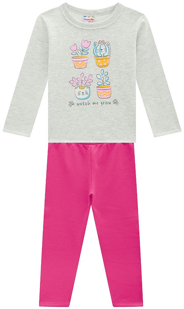 Conjunto Blusão Moletom e Calça Moletom