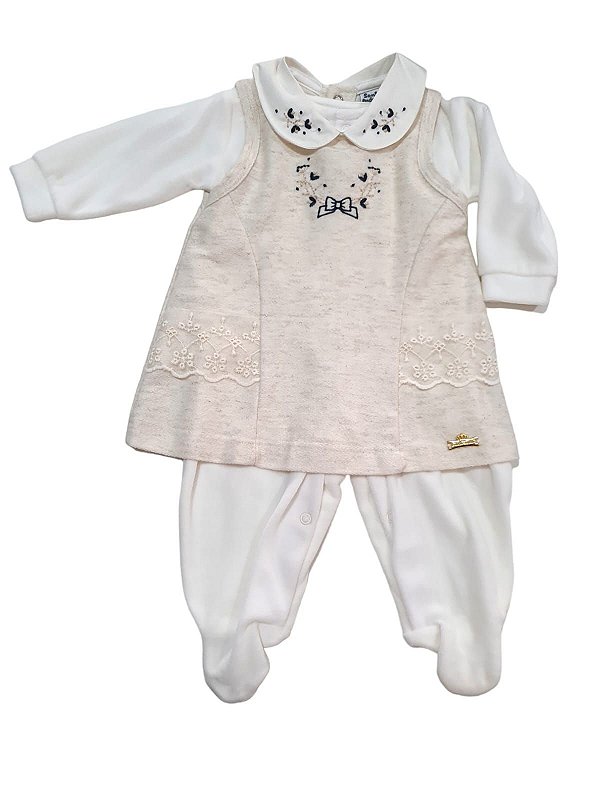 Macacão Longo Plusch Moletom 131463