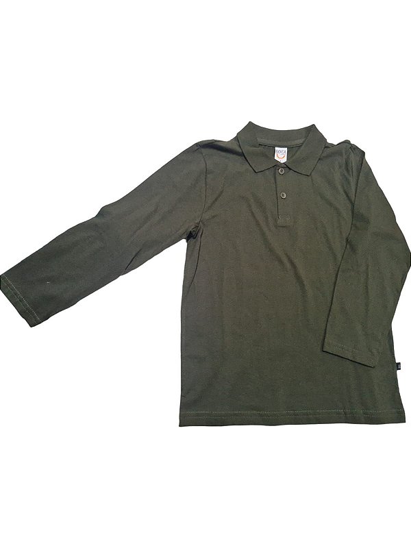 Camiseta Polo Masculina Verde - 08