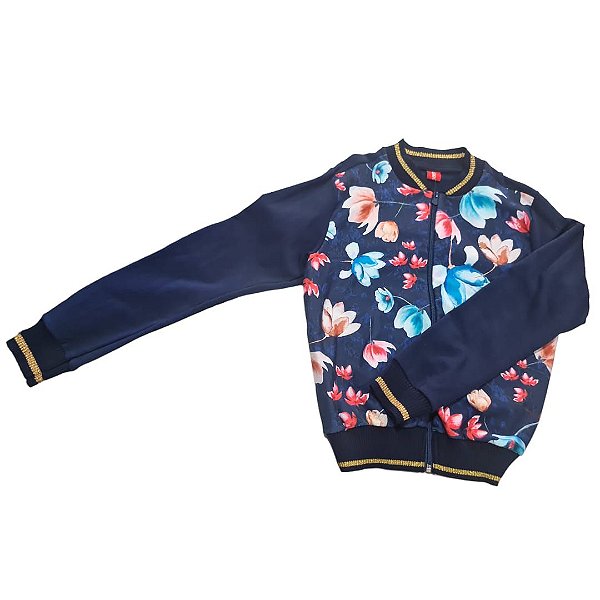 Jaqueta Molecotton Felpado Azul - 14