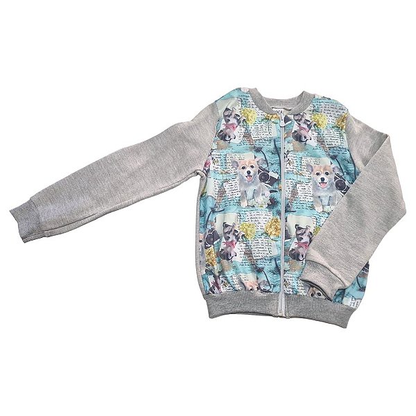 Jaqueta Dog Cinza - 08