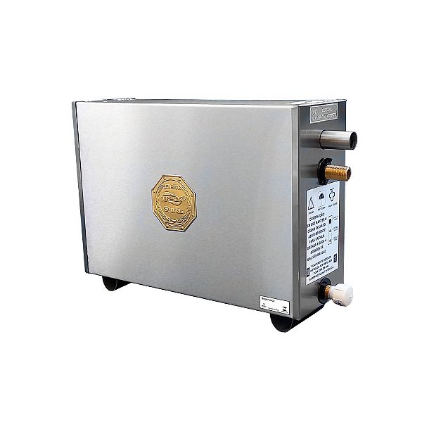 Sauna a Vapor Top Turbo 12Kw Digital Trifásico 220V (15 M³) - Impercap