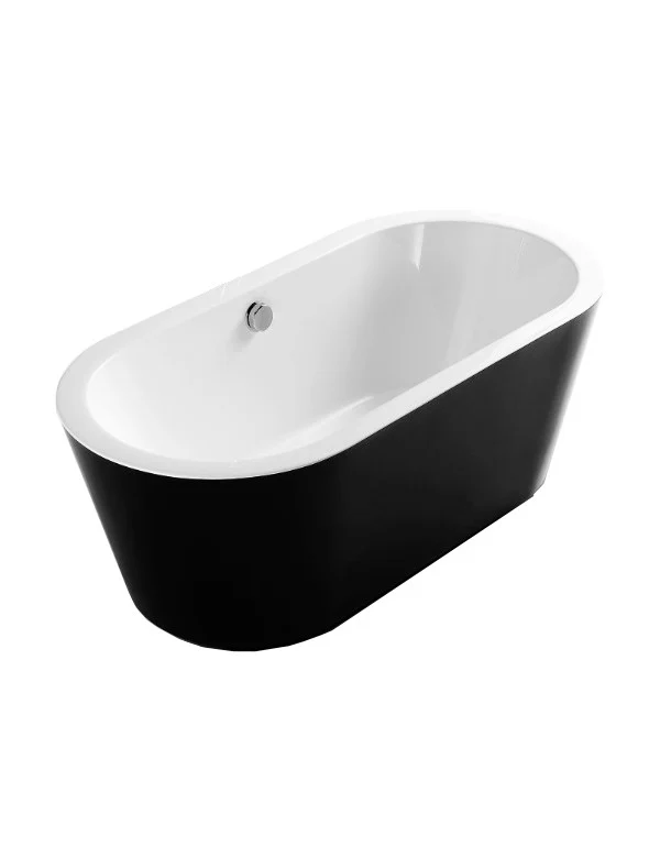 Banheira Maya Black 177,8cm x 80cm x 58cm - Jacuzzi
