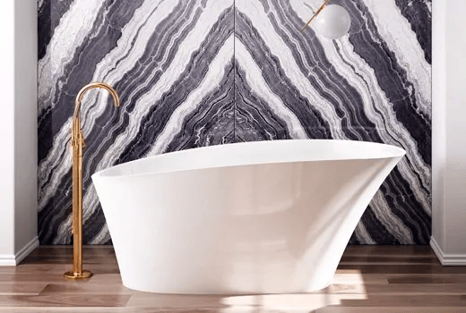 Banheira Rosalia 167cm x 85cm x 69,4cm - Polido - Jacuzzi