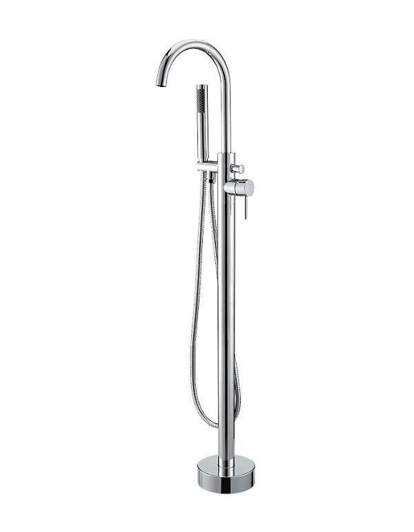 Monocomando de Piso Amazon Chrome - Immersi