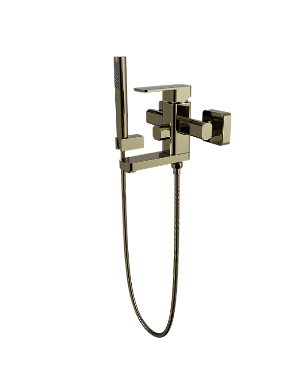 Monocomando de Parede Purus Gold - Immersi