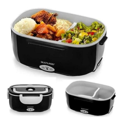Aquecedor De Alimento Multilaser Ce071 Gourmet Preto Bivolt 110v/220v