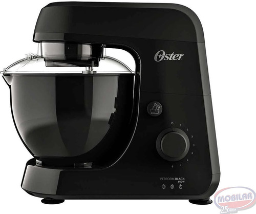 Batedeira Com Pedestal Oster Perform Fpstsm27 Preta 220 v