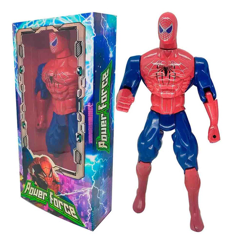 Boneco Super Herói Articulado Homem Aranha C/ IMNETRO 29cm