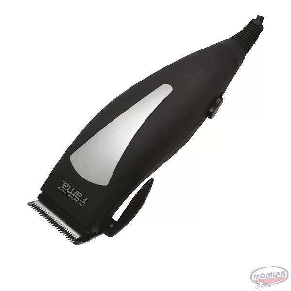Cortador De Cabelo Britânia Fama 12w  Preto 127v