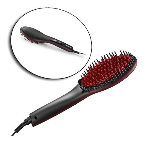 Escova Secadora E Alisadora Multilaser Preta Bivolt Eb018
