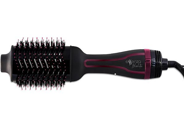 Escova Secadora Multilaser 1200w Oval C Revestimento Cerâmic Cor Preto Voltagem 127v