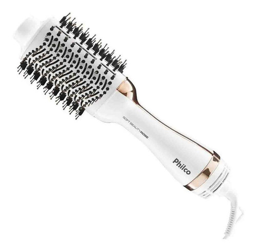 Escova Secadora Philco Beauty Pec09rg Soft Branco 1200w 110v Voltagem 110v