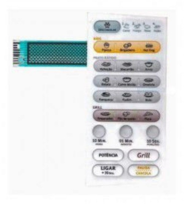 (P40) MEMBRANA MICROONDAS ELECTROLUX ME21G RELEVO