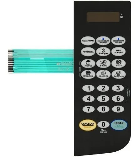 (P40) MEMBRANA MICROONDAS PHILCO PME23 ESPELHADA