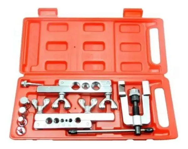 FLANGEADOR EOS 1/8 A 3/4 COM ALARGADOR DE TUBOS FT275