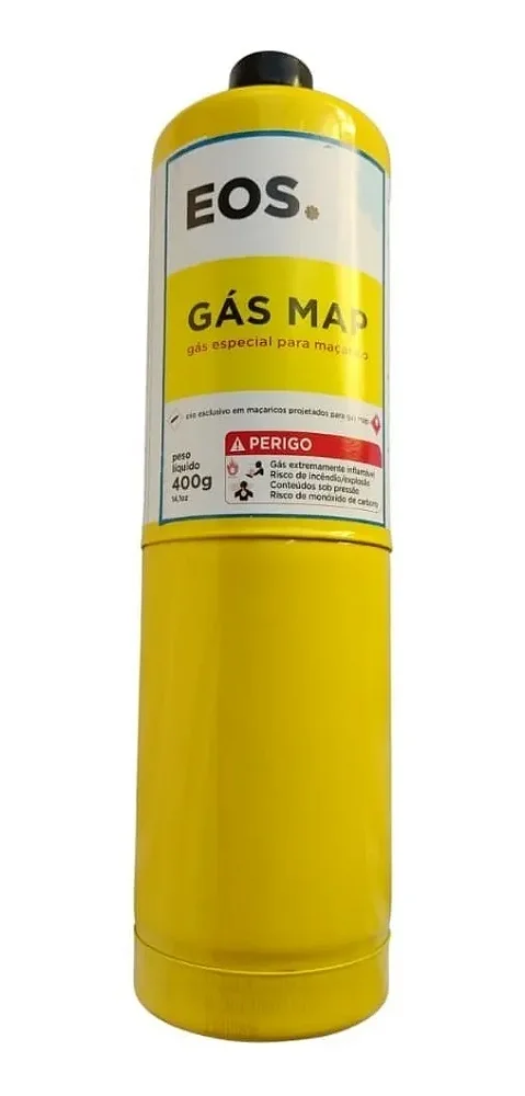 REFIL MACARICO CARTUCHO GAS MAP EOS 400G