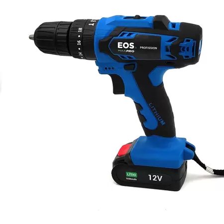 PARAFUSADEIRA FURADEIRA IMPACTO 12V - EPF01MFPRO EOS