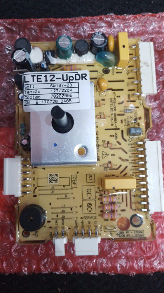 PLACA ELECTROLUX LTE12 VERSAO 2 - 70202905 - 70202053 OR