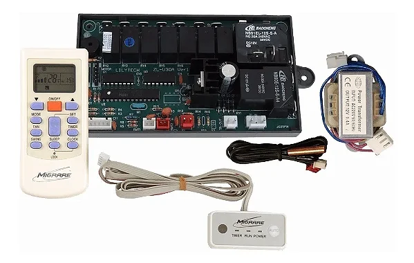 PLACA UNIVERSAL AR CONDICIONADO CASSETE 12 A 80K - MG-K7 MIGRARE