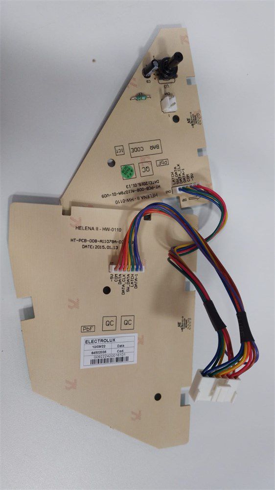 PLACA INTERFACE C/ PRESSOSTATO ELECTROLUX LTP12 LP12Q LTP15 - 64502035 OR