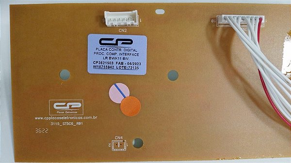 PLACA CP-3621503 INTERFACE BWK11 BIVOLT - W10755942