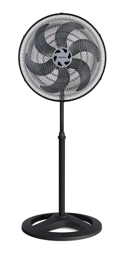 VENTILADOR DE COLUNA 40CM PRETO 220V VENTISOL 10XX