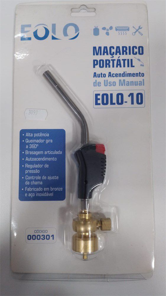 MACARICO TURBOTORCH SIMPLES AUTOMATICO EOLO