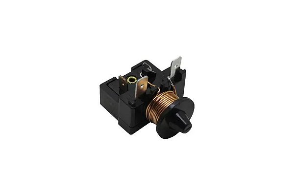 (P30) RELÉ COMPRESSOR 1/5 EMBRACO PART C/ TERMICO COM ADAPTAÇÃO