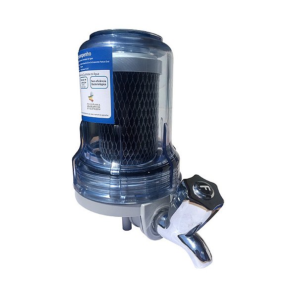 FILTRO 5" POLEGADAS CARBON BLOCK POU C/ TORNEIRA - ECO0001 ROYALSTAR