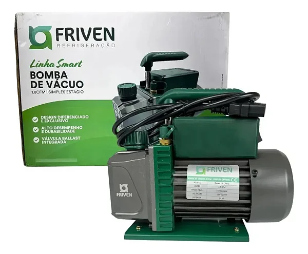 BOMBA DE VACUO SMART 1.8CFM ESTAGIO SIMPLES FRIVEN