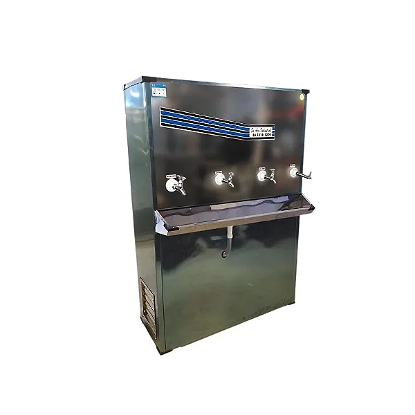 BEBEDOURO INDUSTRIAL INOX 5 TORNEIRAS 180L 220V
